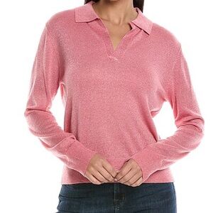 ANNA KAY Soft Pink V-Neck Sweater